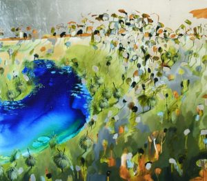 Landscape Painting of Grasstree Lagoon